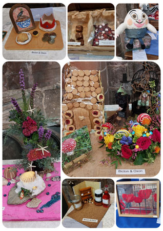 A collage of competition entries